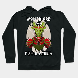 👽 Women Are from Venus, Exotic Solar System Planet Space Design Hoodie